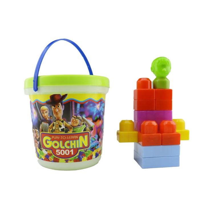 اسباب  بازی لگو گلچین چند رنگ