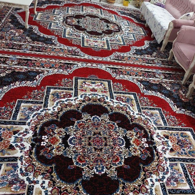 فرش ناردون و هیوا لاکی،بی سی اف ماشینی کاشان 9متری 