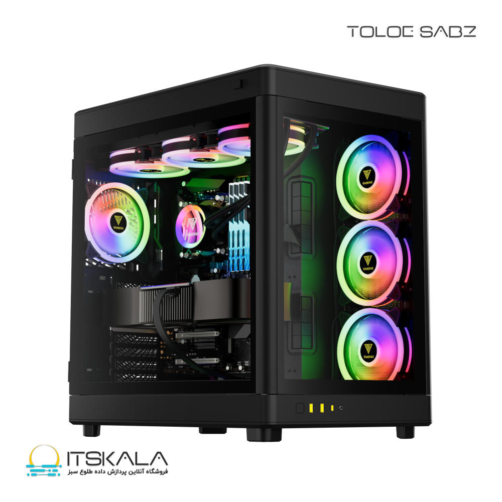 قیمت و خرید کیس گیم دیاس NESO P1 Black | ITSKALA