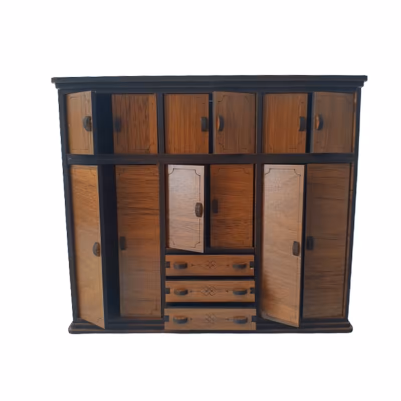 ماکت دکوری کمد چوبی 