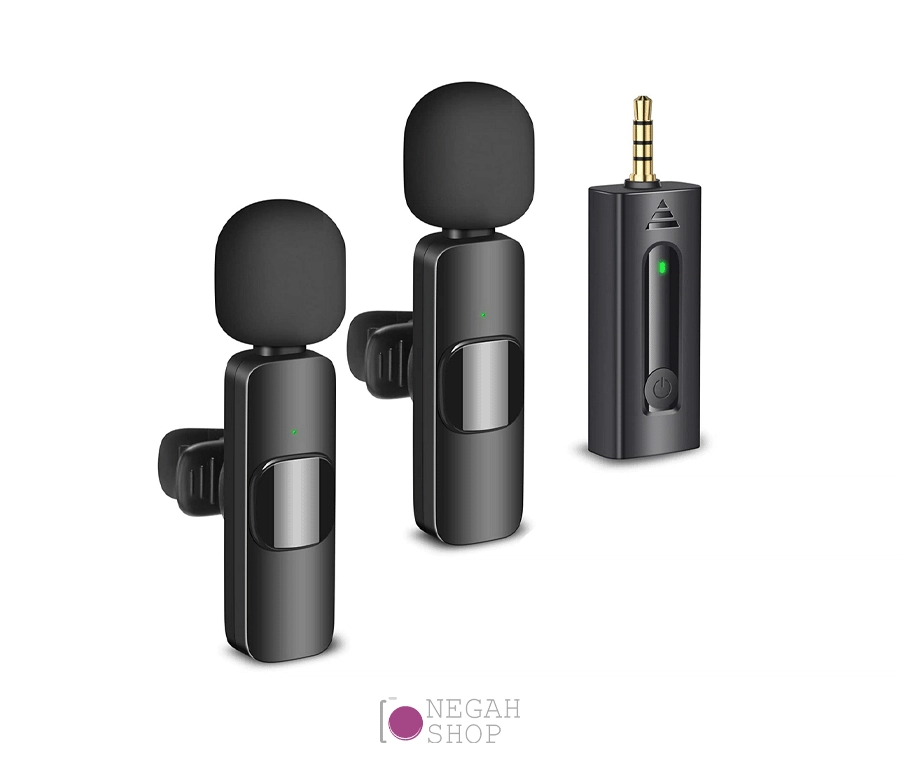 میکروفون بی سیم K35 دو کاناله