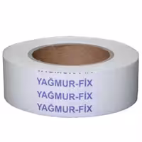 خرید لایی زانفیکس کاغذ دار ترک یاغمور Yagmur سفید 18 یاردی عرض 2.8 سانت