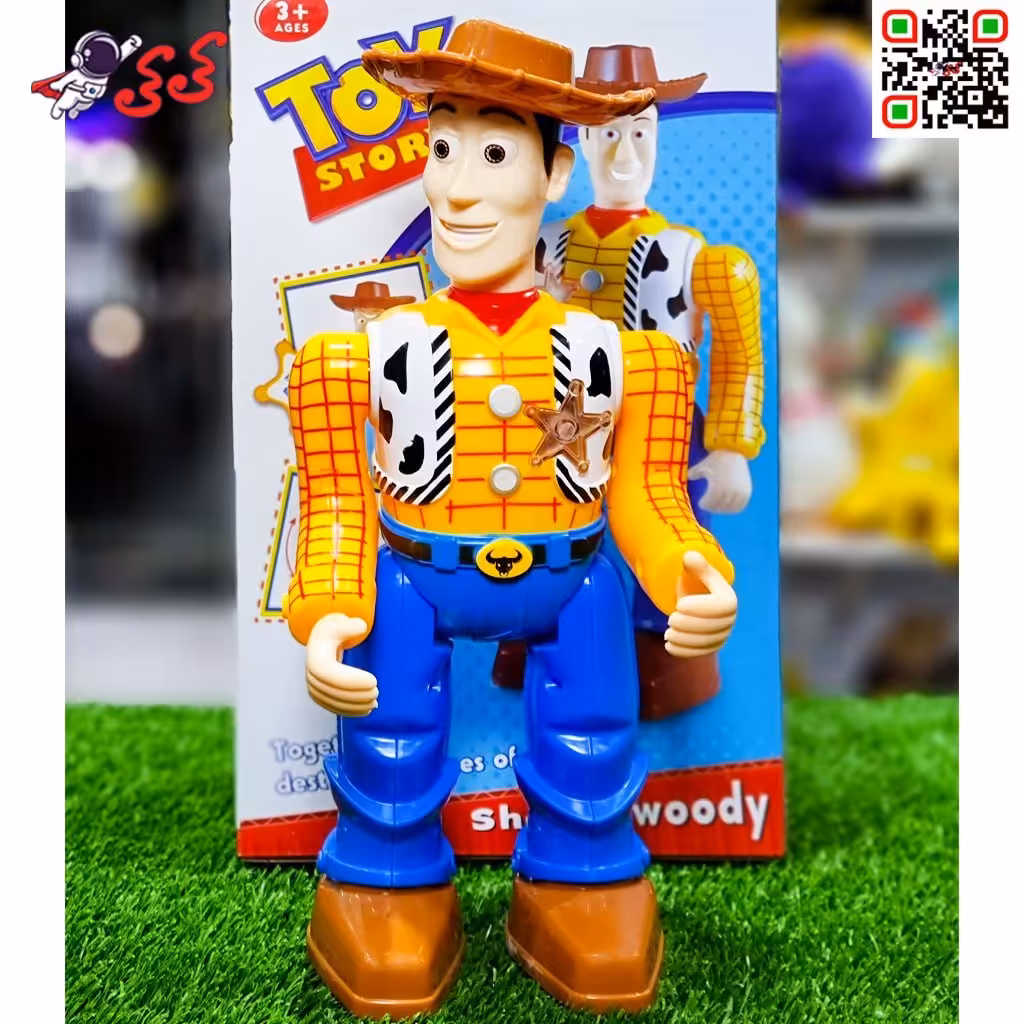 ربات اسباب بازی  وودی کلانتر  موزیکال WOODY 890