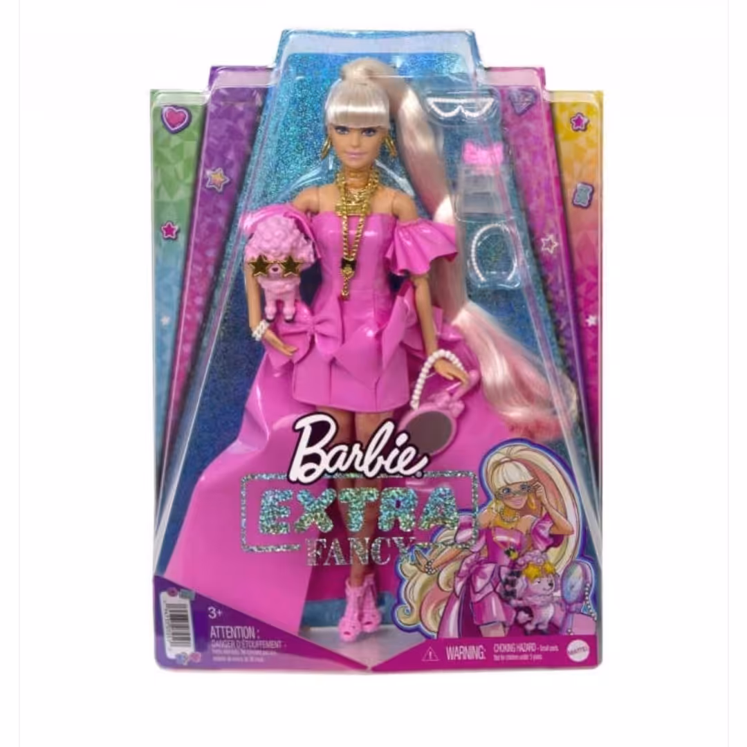 باربی اکسترا متل مدل مو چتریfancy با ارسال فوری 