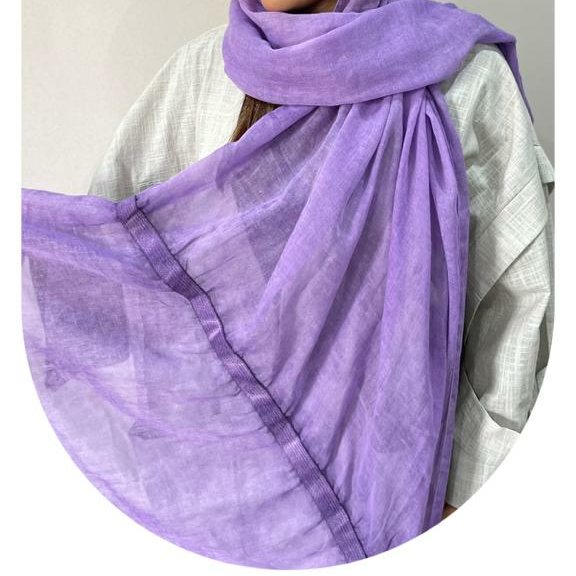 شال (روسری)نخی وارداتی سنگشور دوتیکه کد SGM 1024