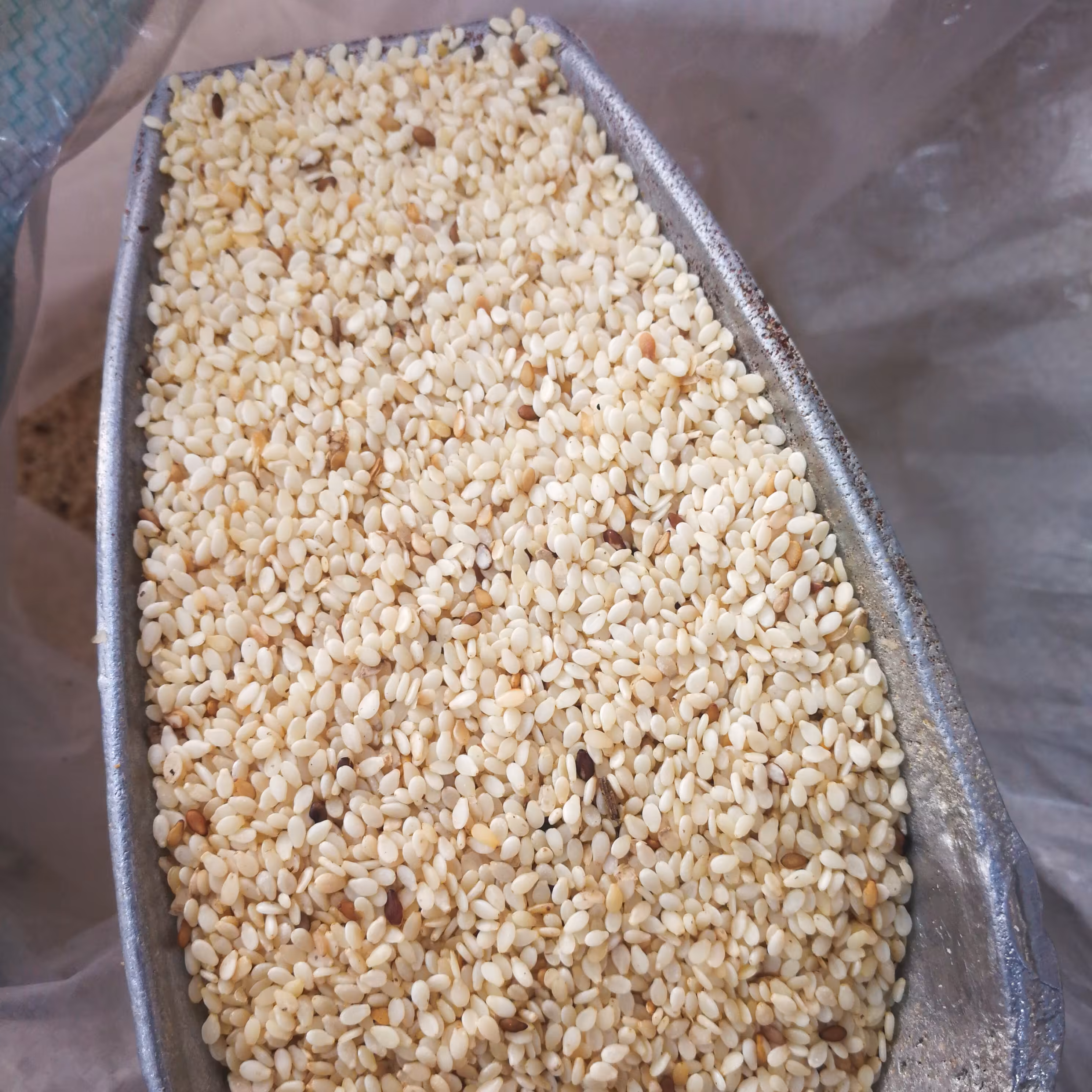 کنجد سفید خوزستان 1 کیلویی