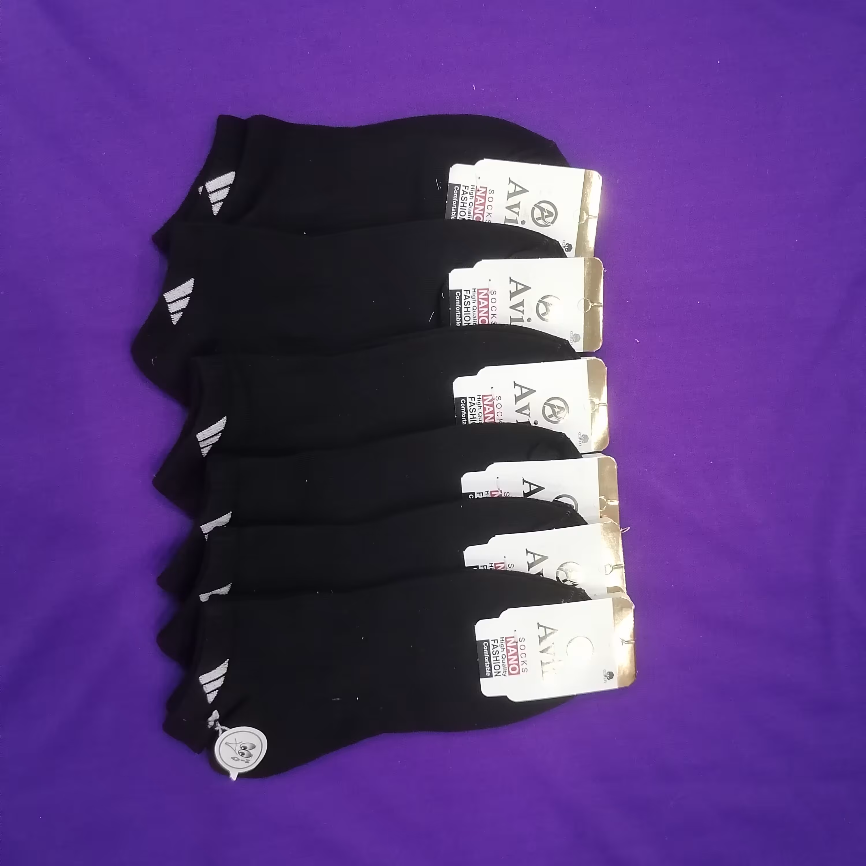 جوراب مچی اسپرت مردانه و زنانه پک 6عددی طرح آدیداس 