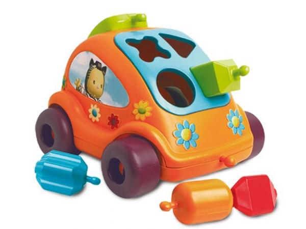 ماشين پازل جورچين نارنجي رنگ smoby كد212218