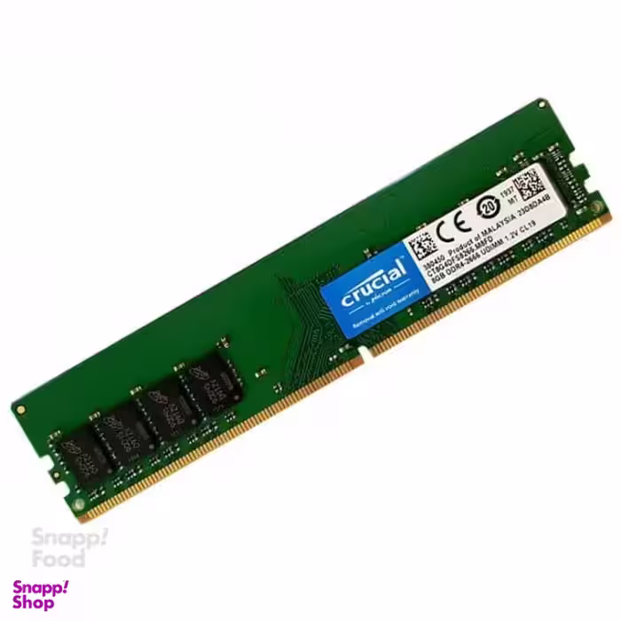 رم دسکتاپ DDR4 تک کاناله 2666 مگاهرتز CL19 کروشیال ظرفیت 8 گیگابایت
