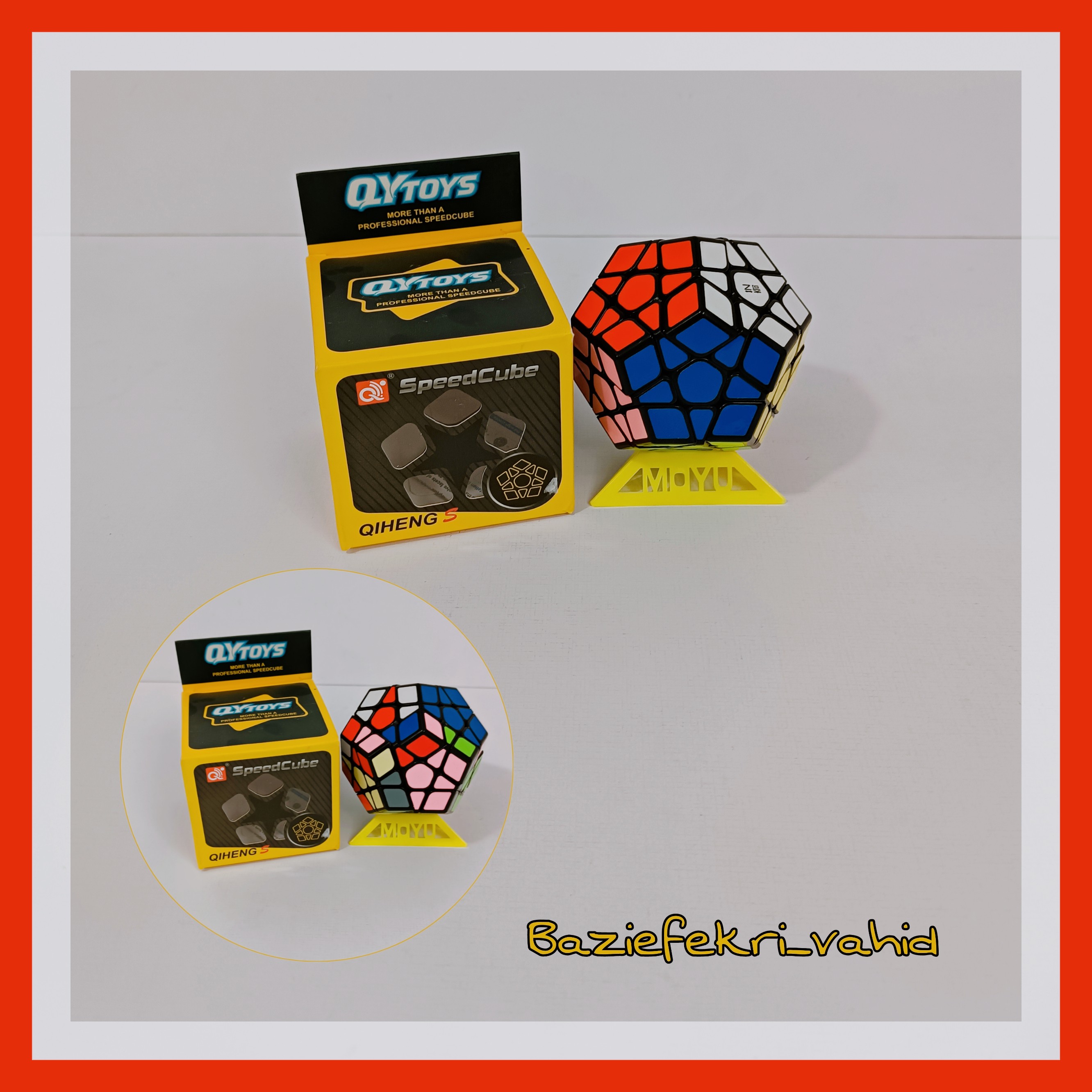 روبیک مگامینیکس کای وای( برچسبی مقاوم )