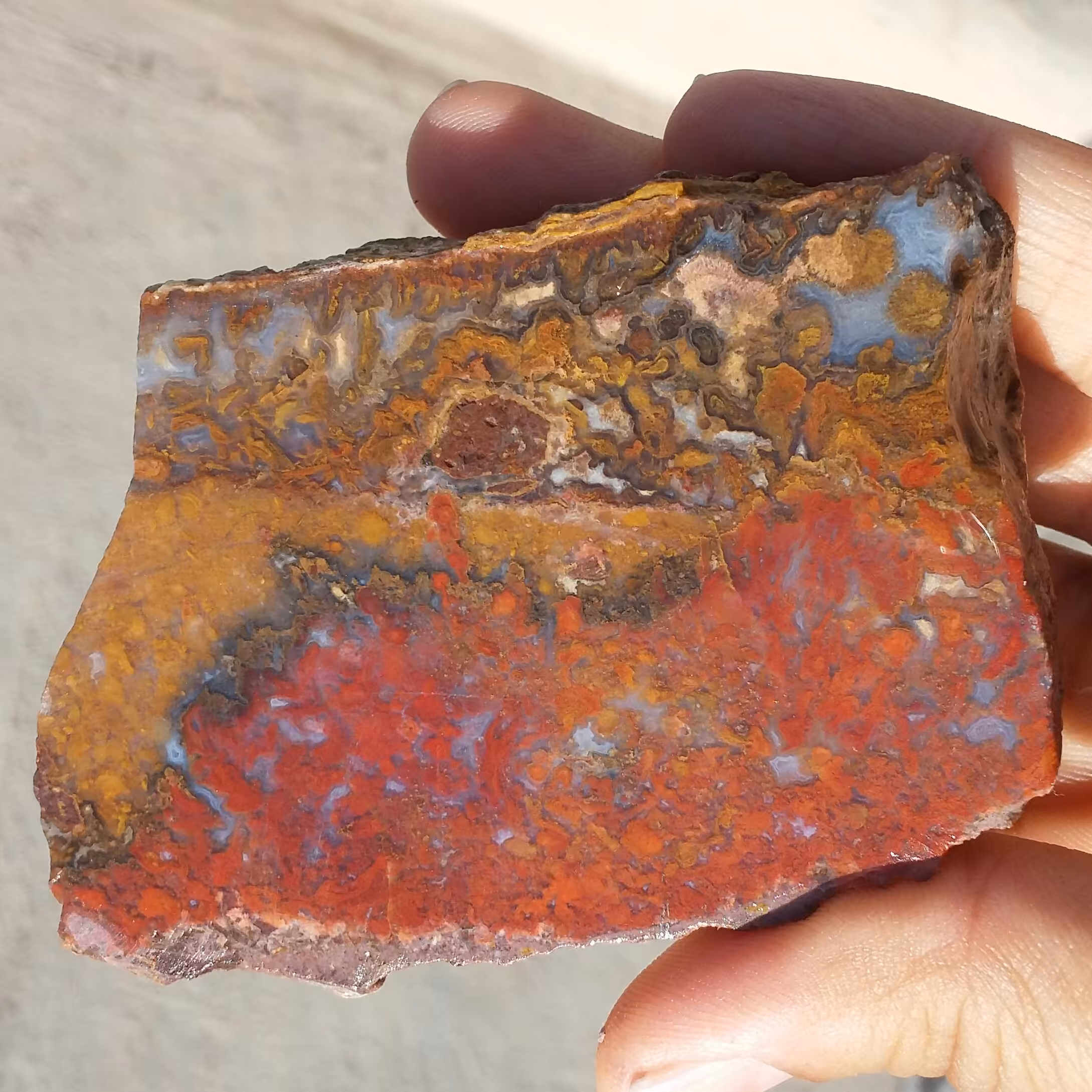 اسلایس سنگ راف عقیق شجر منظره 7 رنگ محشر 100 در 100 طبیعی شاهکار خلقت بی نظیییر
با قابلیت ساخت چند نگین دیدنی کد 9991