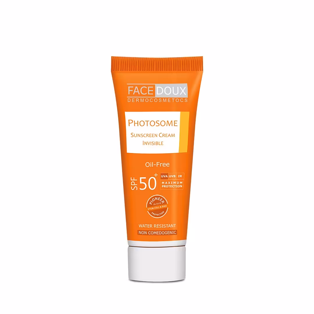 کرم ضدآفتاب بیرنگ فاقد چربی spf50 فتوزوم فیس دوکس