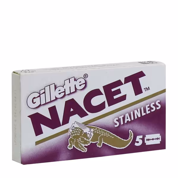 تیغ یدک سنتی ژیلت | مدل NACET | فروشگاه شبنم | قیمت ویژه