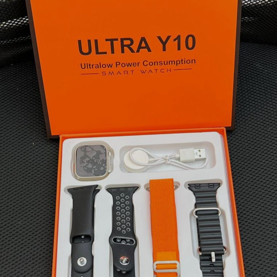 ساعت هوشمند چهار بند مدل y10 ultra کیفیت عالی 6 ماه گارانتی شرکتی