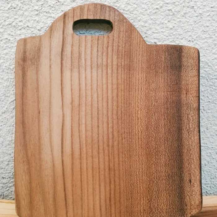 تخته گوشت چوبی رنگ طبیعی برند آچ