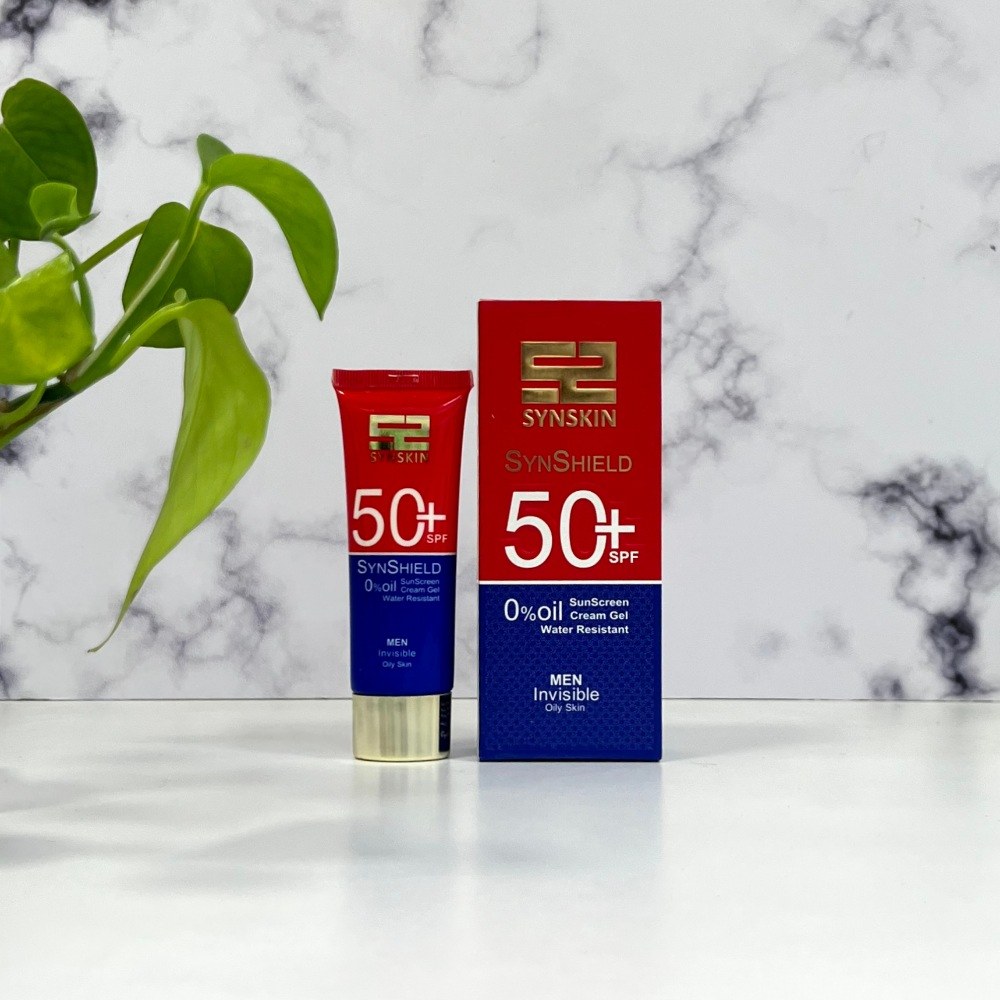 کرم ضد آفتاب SPF 50 مردانه پوست چرب ساین اسکین 50 میلی لیتر
