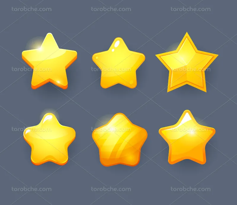 وکتور ستاره | گرافیک با طعم تربچه