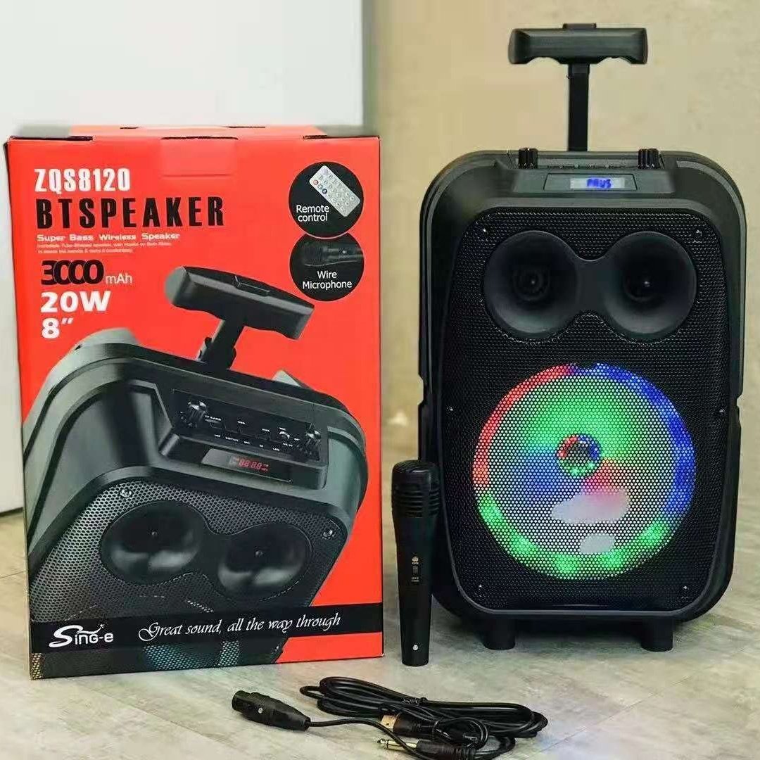 اسپیکر شارژی مدل zqs 8120 sing 