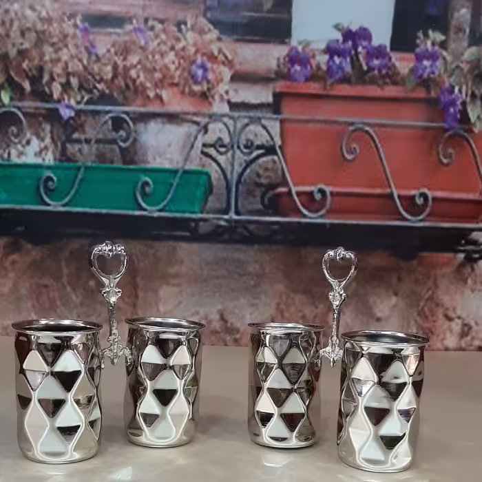 جا قاشق دو قلو  مسی ابکاری کرم مدل 3 بعدی