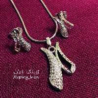 نیم ست ژوپینگ طرح طلا سفید ظریف Xuping نیمست بدون زنجیر