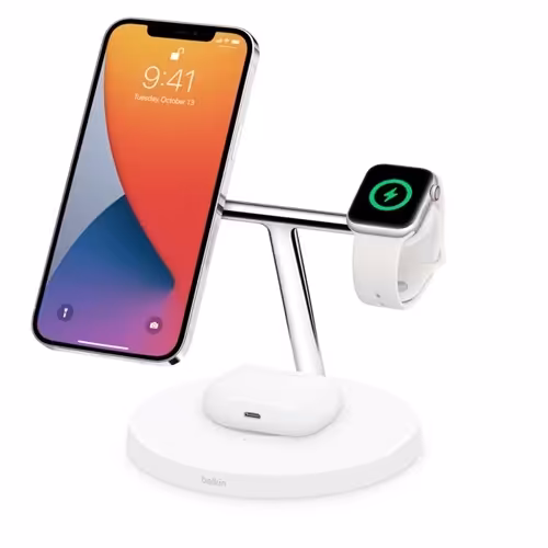 شارژ بیسیم 3 در 1 بلکین BoostCharge Pro مدل WIZ017