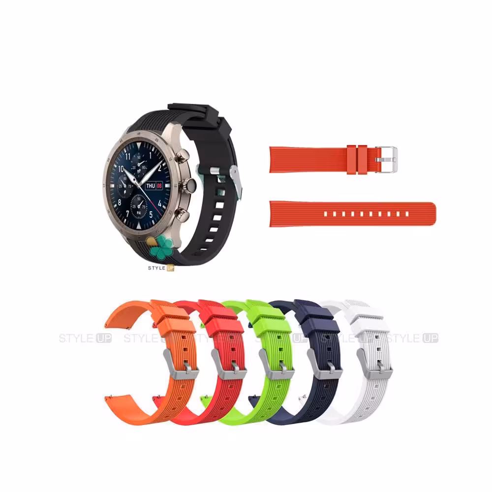 بند سیلیکونی ساعت زپ زد Zepp Z Smart Watch طرح گلکسی