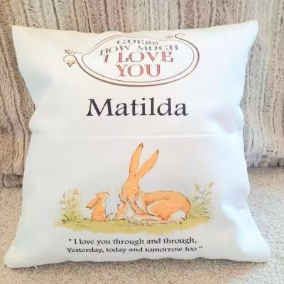 کوسن کودک طرح خرگوش کد2