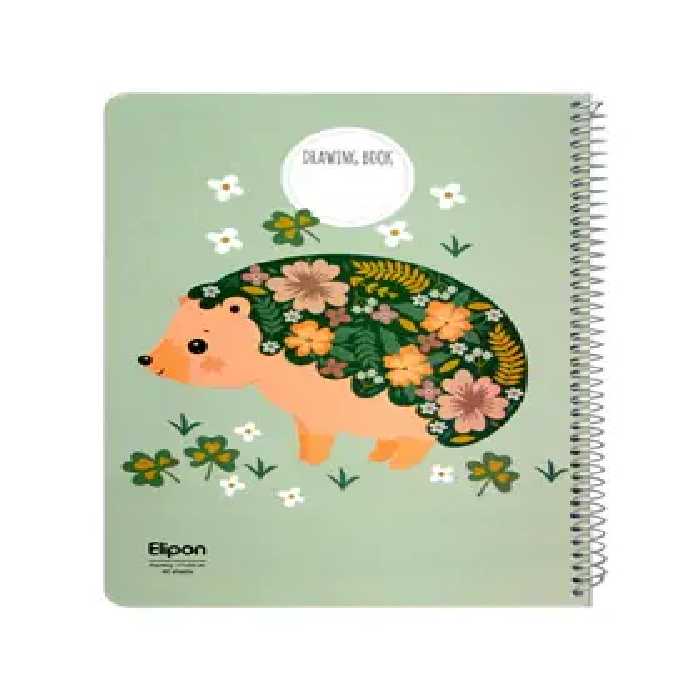 دفتر نقاشی 40 برگ الیپون طرح فانتزی - چی بخونم