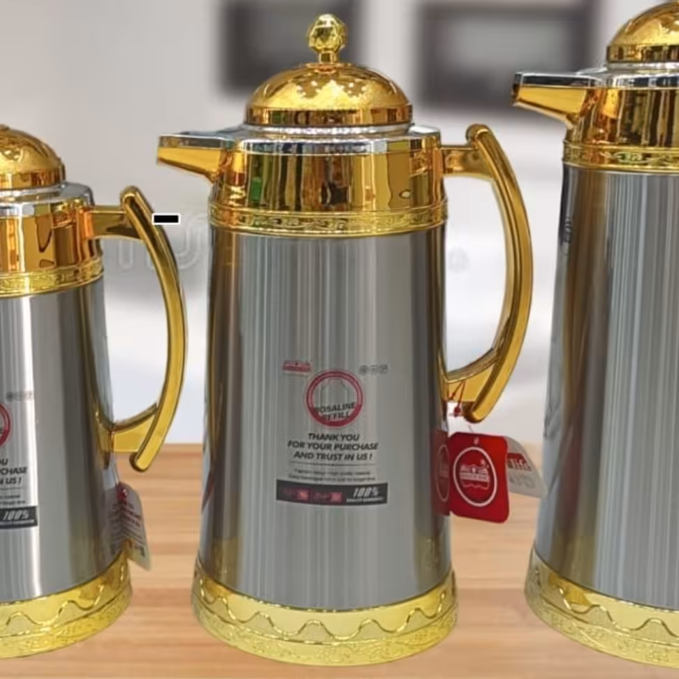 فلاکس شیشه صورتی طرح رومانتیک هوم حجم 1.6 لیتری 