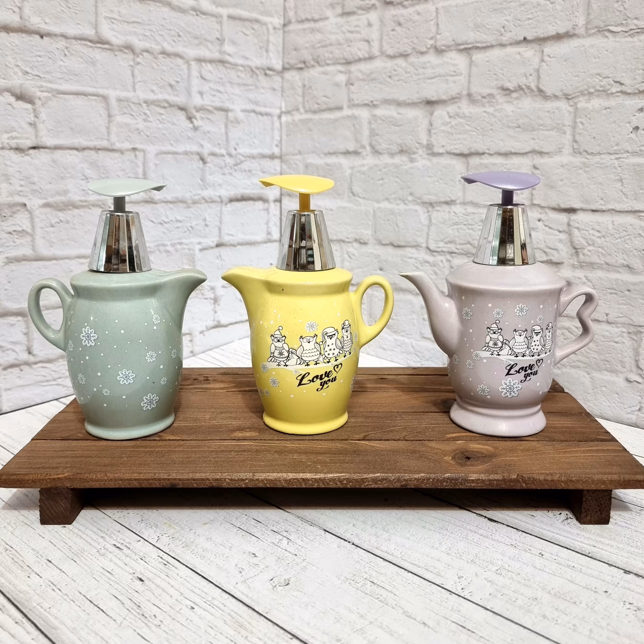 جا مایع سرامیکی ترک طرح جغد