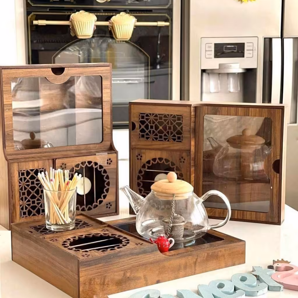 تی بگ وارمدار  مستطیلی درب اکرولیک 