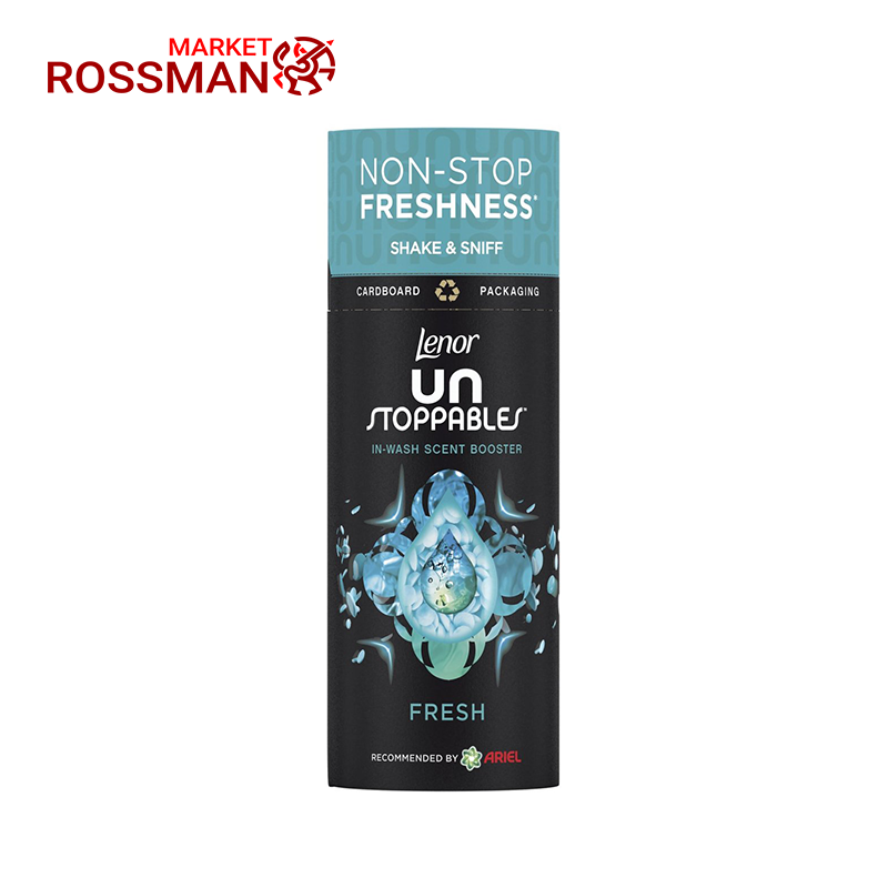 خوشبوکننده لباس لنور lenor مدل Unstoppables با رایحه Fresh وزن 176 گرم