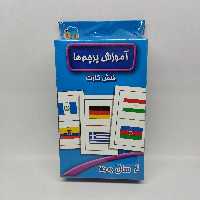 000887 ، فلش کارت آموزش پرچم ها 
