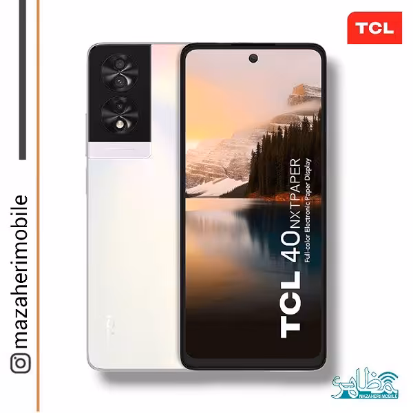 گوشی موبایل تی سی ال مدل TCL 40 NxtPaper دوسیمکارت رم 8 حافظه 256 گیگابایت - فروشگاه موبایل مظاهری
