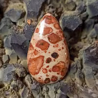 نگین سنگ جاسپر آستروئید کد 302