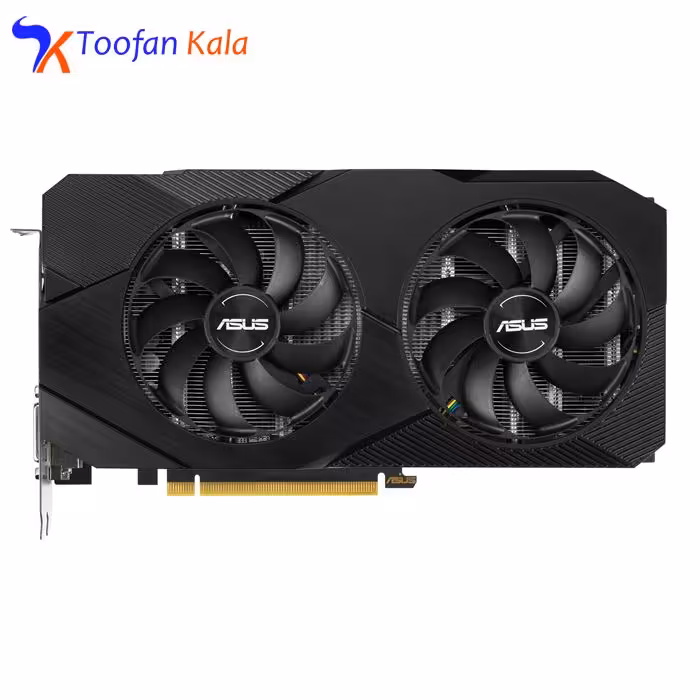 کارت گرافیک ایسوس مدل DUAL-GTX1660-O6G-EVO