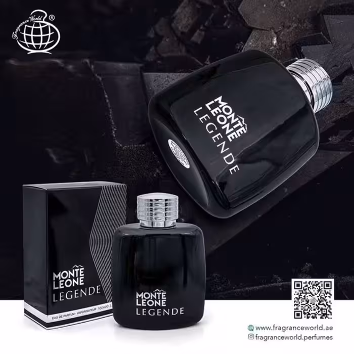 ادکلن مردانه مونت بلنک  لجند فرگرانس ورد مونت لئون لجند (Fragrance World Mont Blanc Legend)

