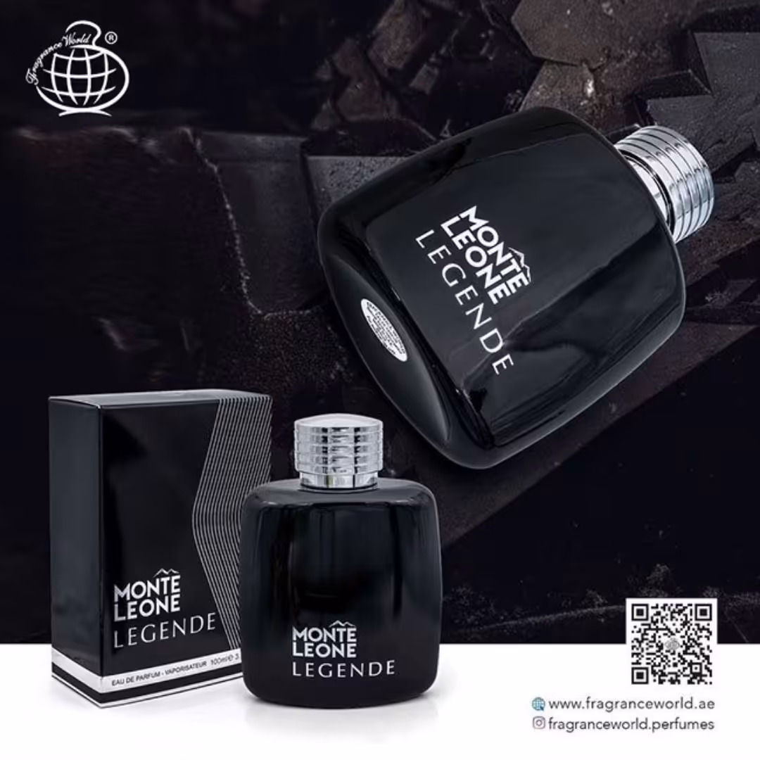 ادکلن مردانه مونت بلنک  لجند فرگرانس ورد مونت لئون لجند (Fragrance World Mont Blanc Legend)

