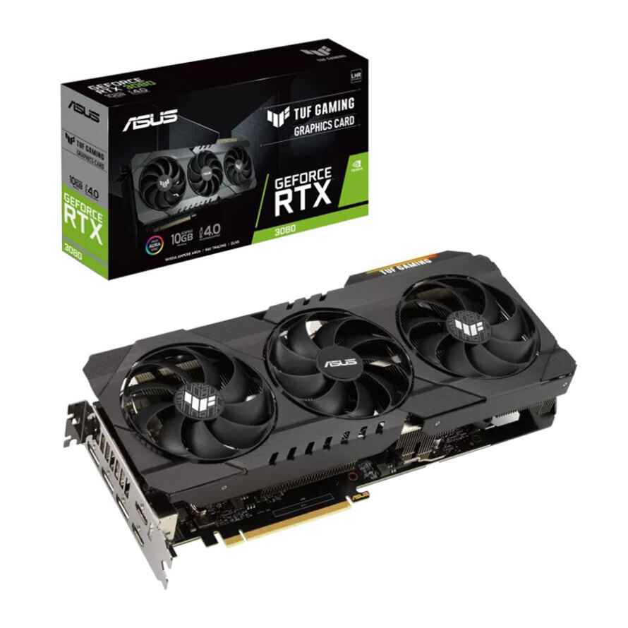 کارت گرافیک ایسوس TUF Gaming RTX 3080 V2 10G LHR