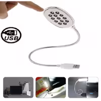 چراغ مطالعه با 13 عدد LED و پورت usb کیفیت عالی
