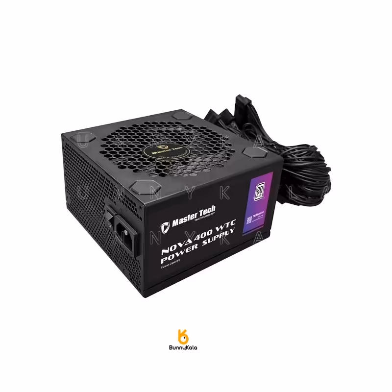 منبع تغذیه کامپیوتر مسترتک مدل NOVA 400 WTC