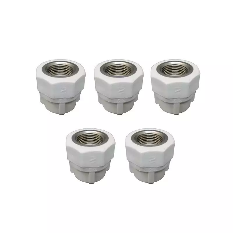 اتصال بوشن یکسر فلز کد 25 بسته 5 عددی