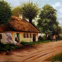 نقاشی رنگ روغن منظره