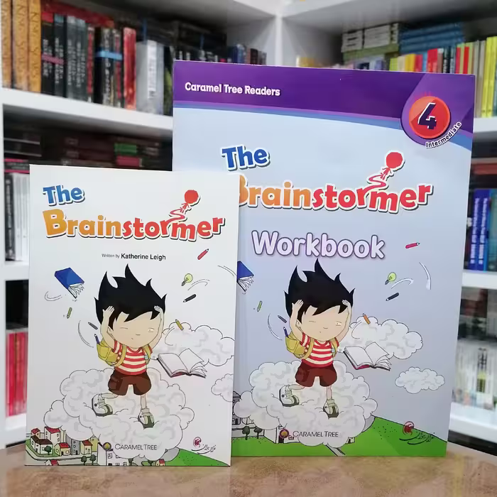 کتاب Caramel Tree Readers 4 The Brainstormer