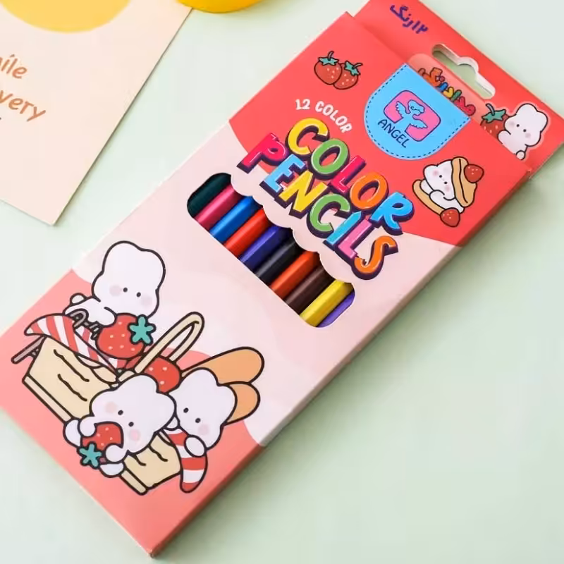 مداد رنگی 12 رنگ