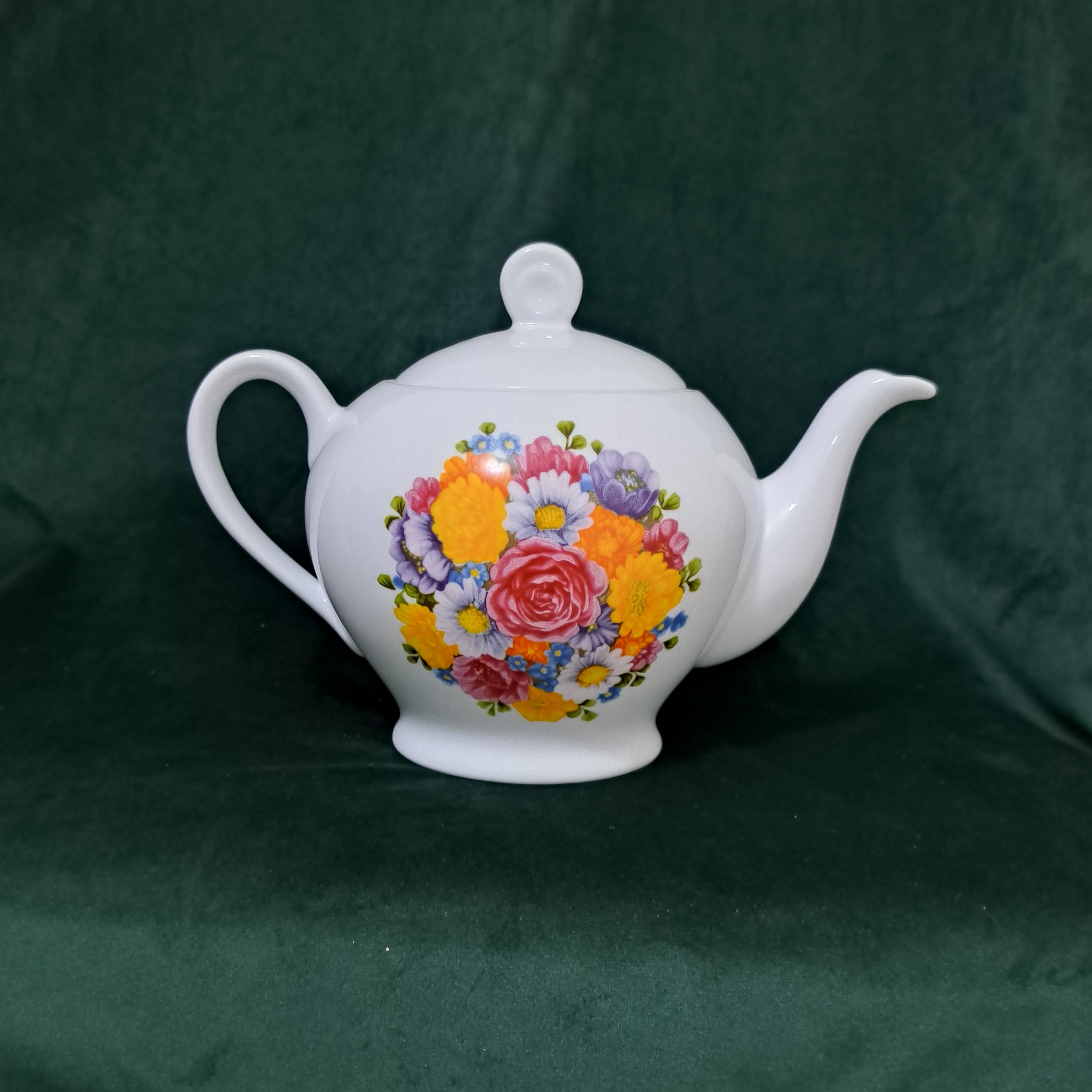 قوری چینی زرین پارادایز طرح گل درجه یک