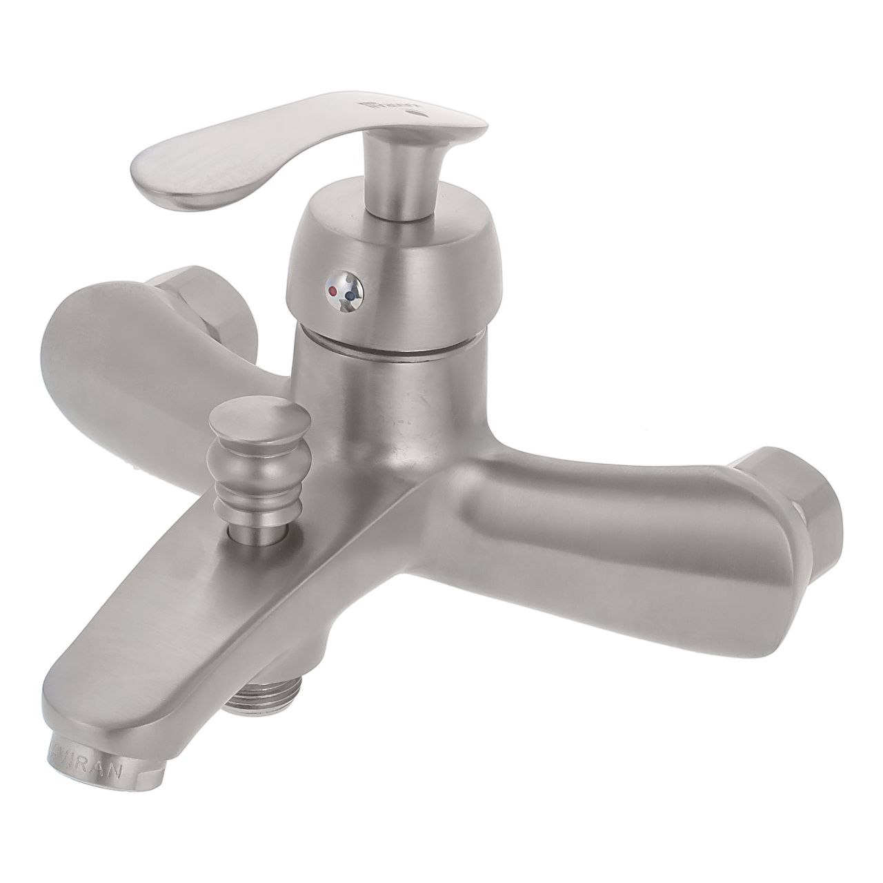 شیرآلات کویران آذر-شیر حمام مدل برلین- استیل مات