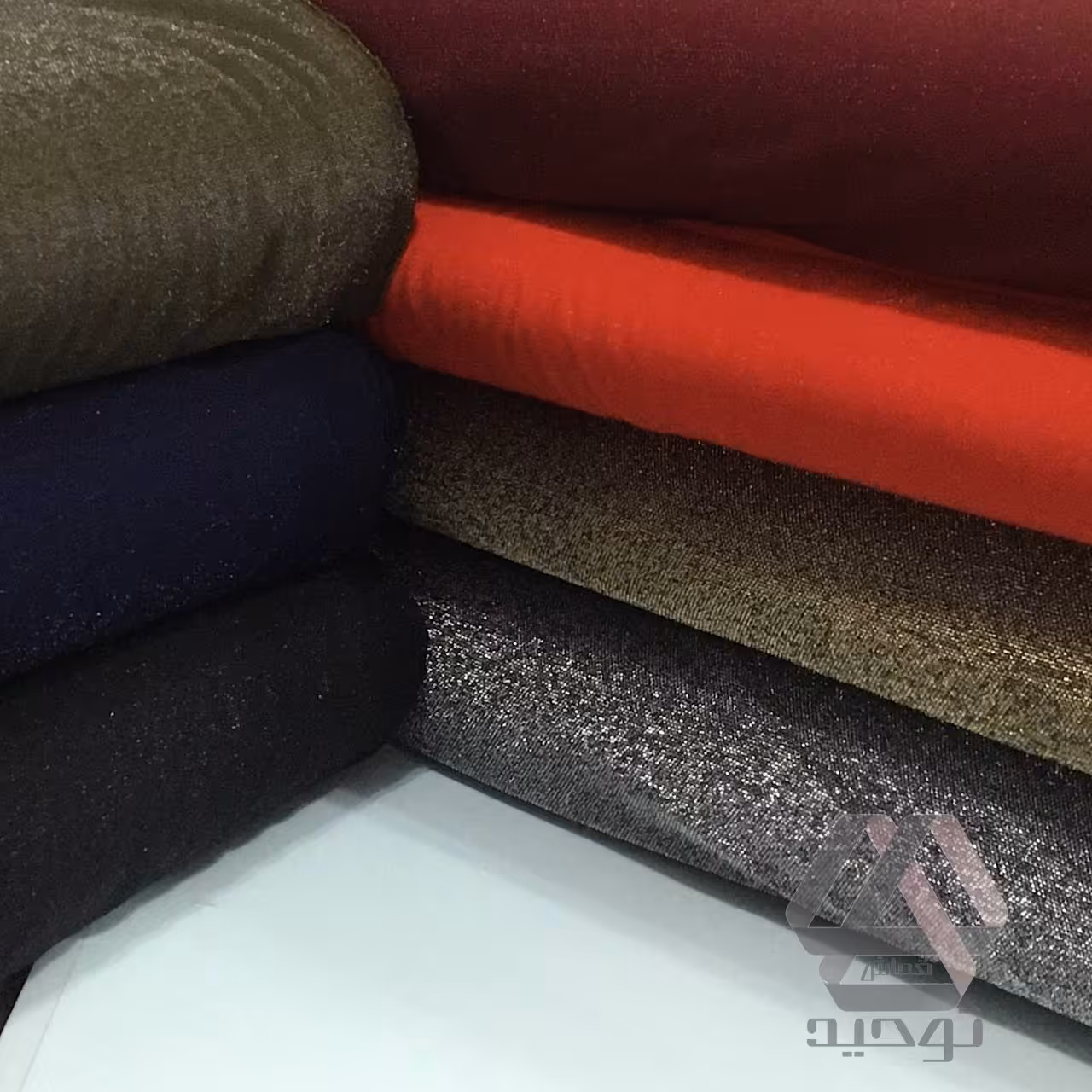 پارچه لمه شنی کشی ایرانی عرض 1.55 متر جنس عالی