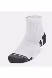 جوراب ورزشی سفید مردانه و زنانه جورابهای چهارم بسته بندی پنبه 3 100 Under Armour