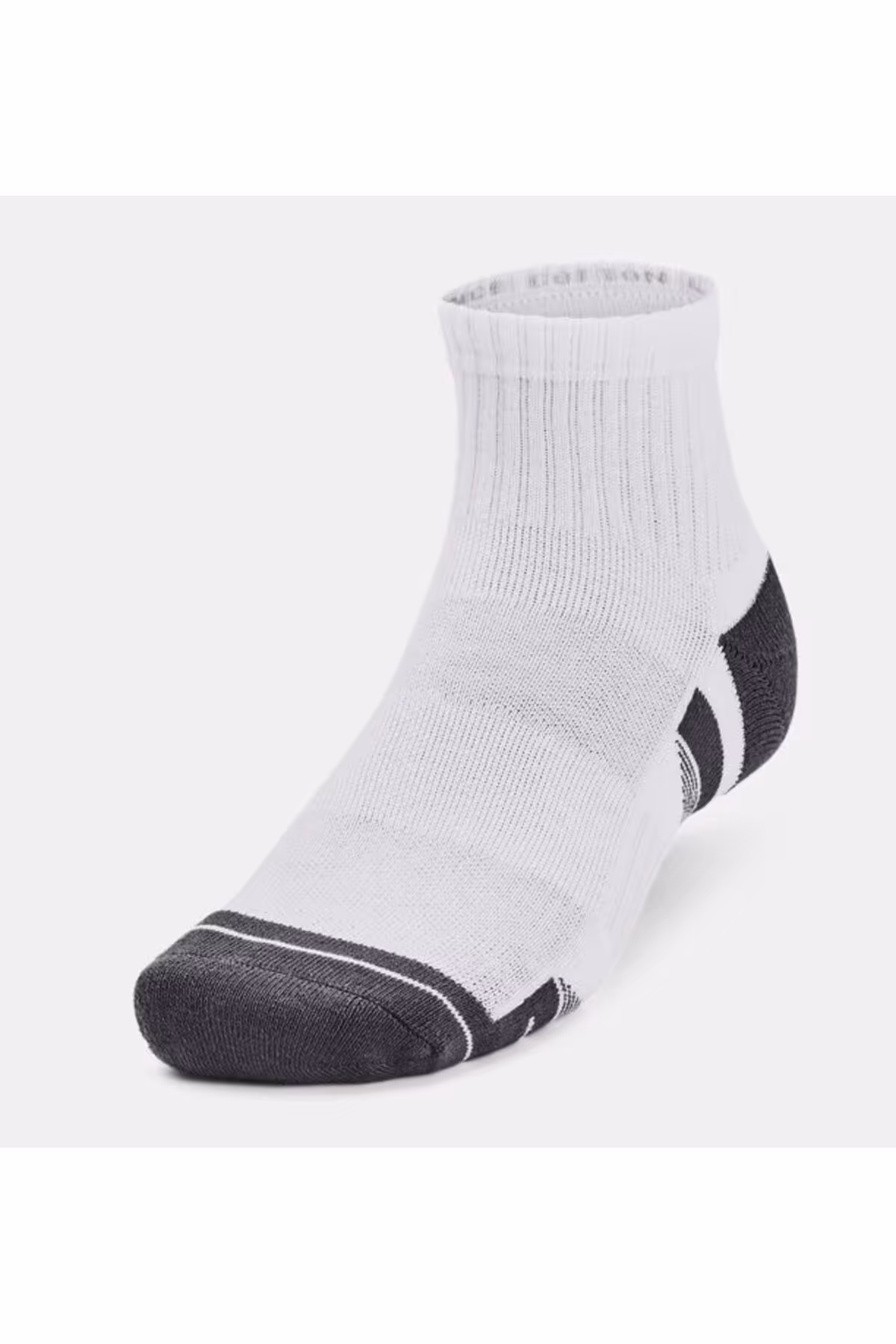 جوراب ورزشی سفید مردانه و زنانه جورابهای چهارم بسته بندی پنبه 3 100 Under Armour